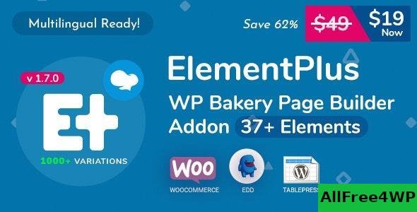 Element Plus v1.9.4 - WPBakery Page Builder Addon