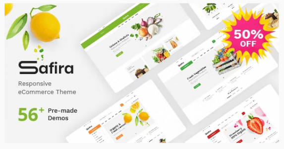 Safira - Responsive OpenCart Theme (Included Color Swatches)