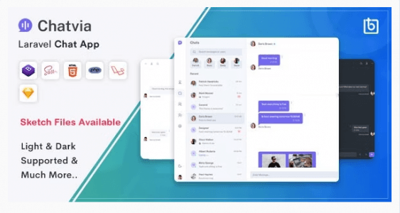 Chatvia - Laravel Pusher Chat App