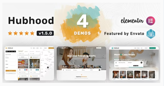 Hubhood - Directory & Listing WordPress Theme