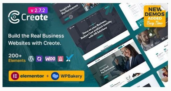 Creote - Corporate & Consulting Business WordPress Theme